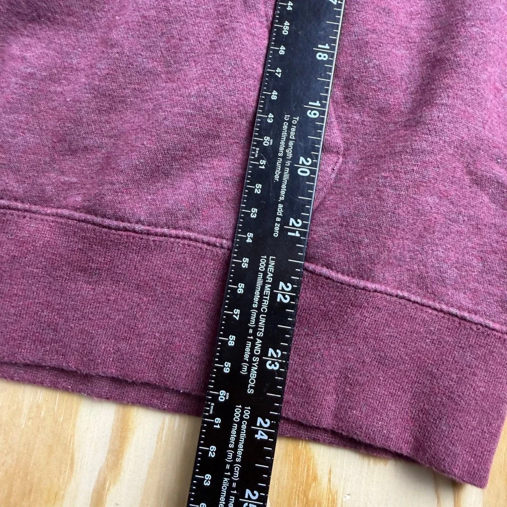 Nike Sportswear Essential Funnel Neck Hoodie Burgundy Maroon BV4526-639 Womens L